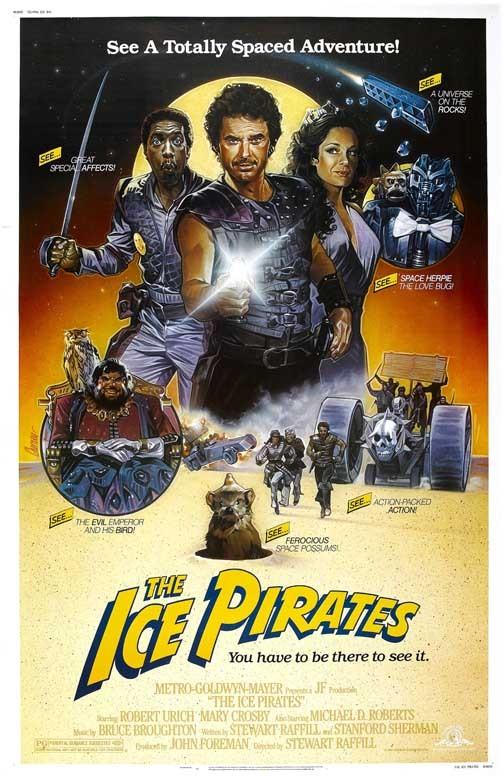 Robert Ulrich ICE PIRATES Mary Crosby movie poster 11x17