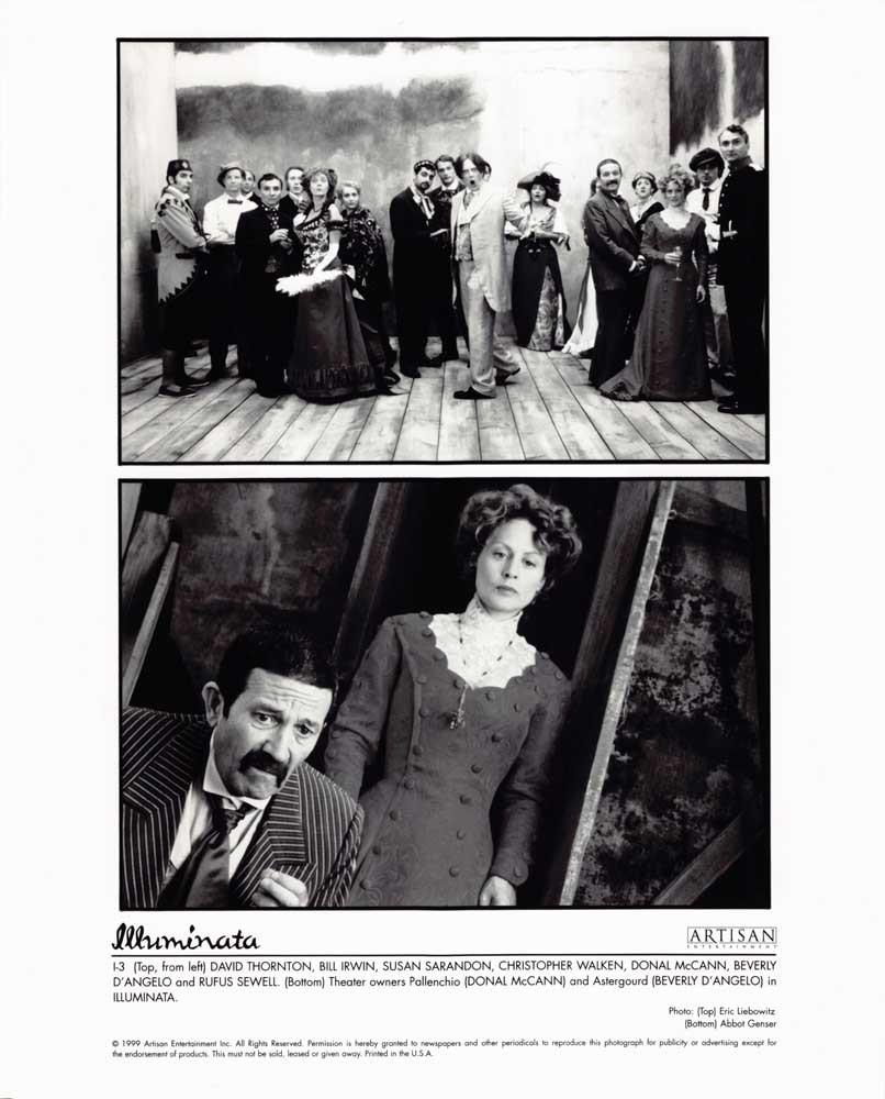 Christopher Walken ILLUMINATA Susan Sarandon original 8x10 press photo 1999