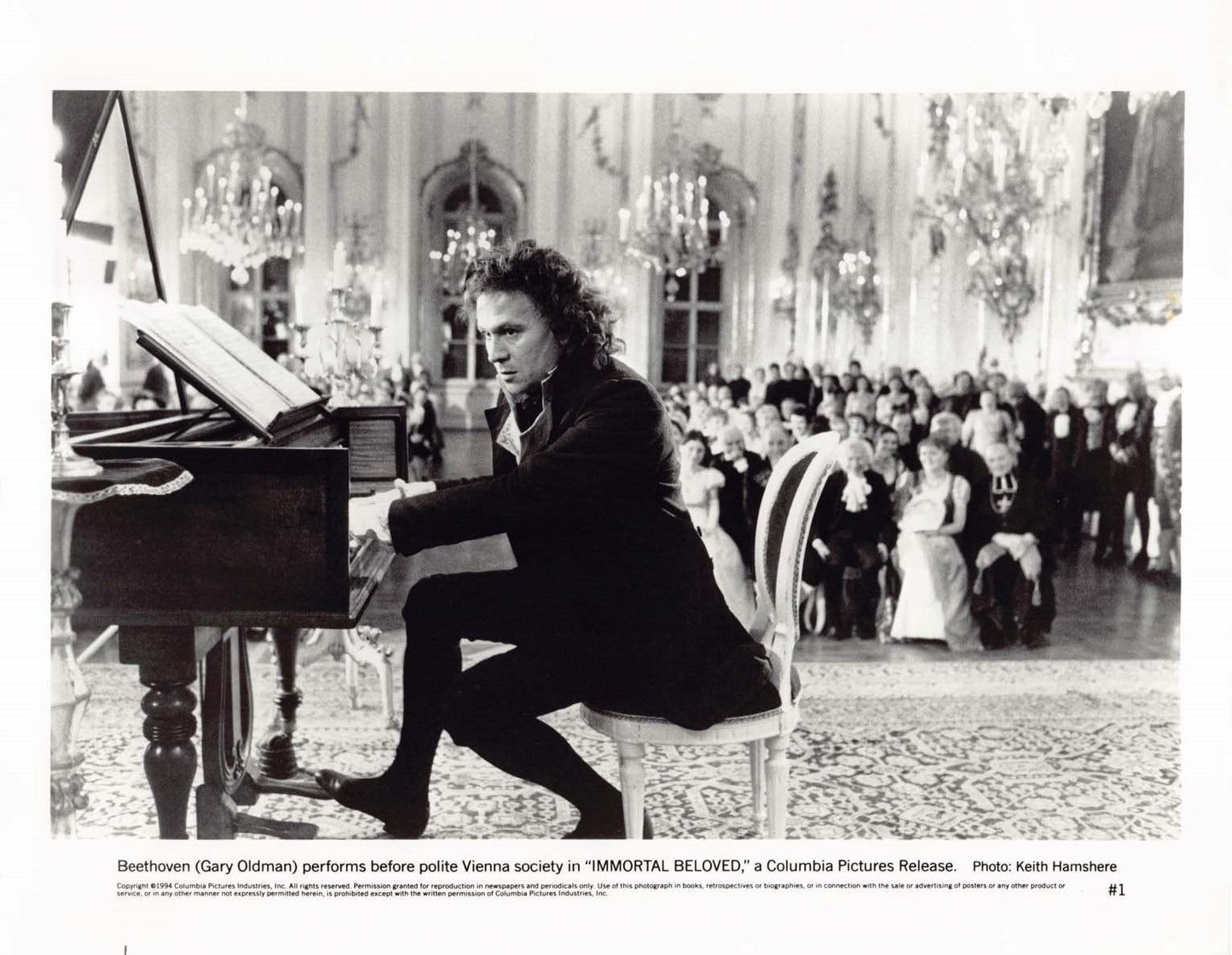 Gary Oldman 1994 IMMORTAL BELOVED original 8x10 press photo