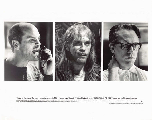 John Malkovich IN THE LINE OF FIRE original 8x10 press photo 1993