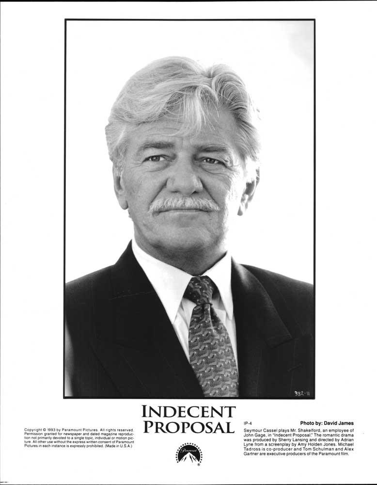 Demi Moore INDECENT PROPOSAL Woody Harrelson Robert Redford press photos