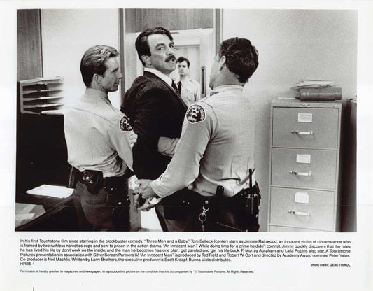 Tom Selleck AN INNOCENT MAN original 10x8 press photo 1989