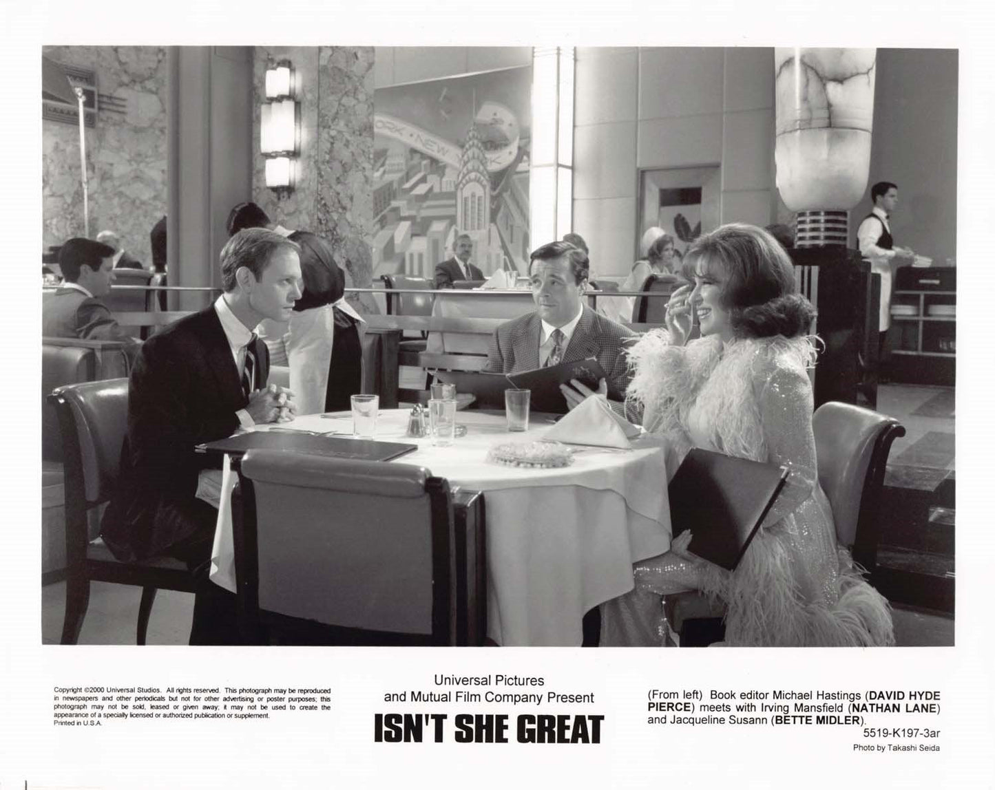 David Hyde Pierce ISN'T SHE GREAT Nathan Lane original 8x10 press photos