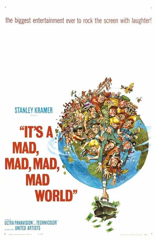 IT'S A MAD, MAD, MAD, MAD WORLD movie poster 11x17