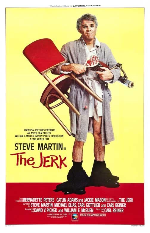 Steve Martin THE JERK Bernadette Peters movie poster 11x17 Carl Reiner