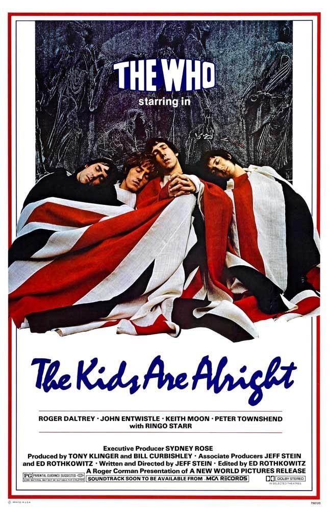 The Who THE KIDS ARE ALRIGHT movie poster 11x17