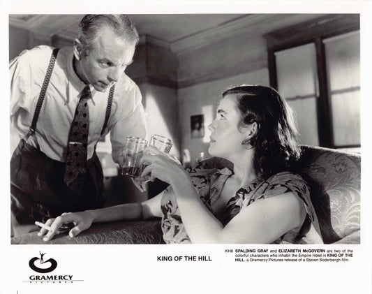 Spalding Gray KING OF THE HILL Elizabeth McGovern original 10x8 press photo 1993