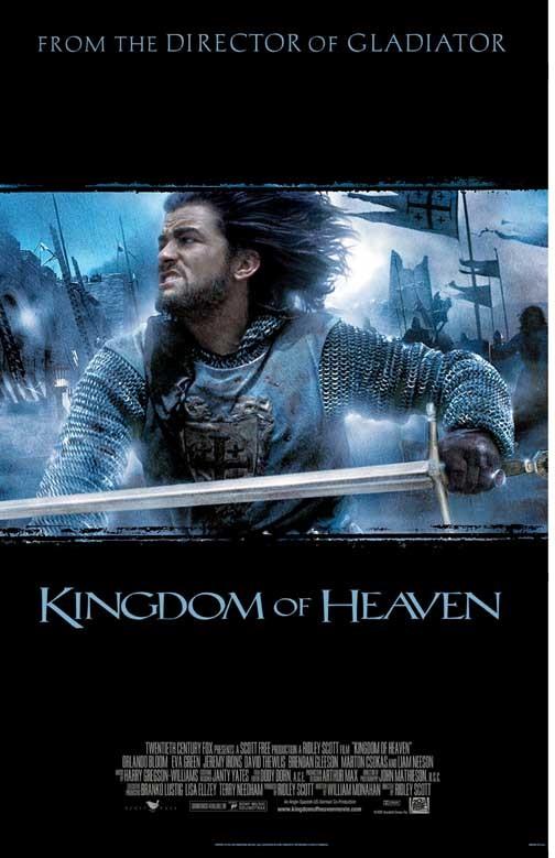 Orlando Bloom KINGDOM OF HEAVEN Liam Neeson movie poster 11x17 Ridley Scott