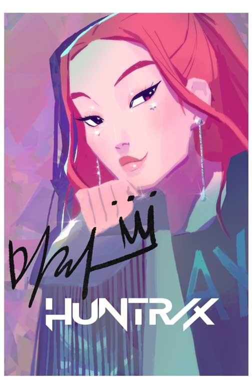 K-POP DEMON HUNTERS Mira movie poster 11x17