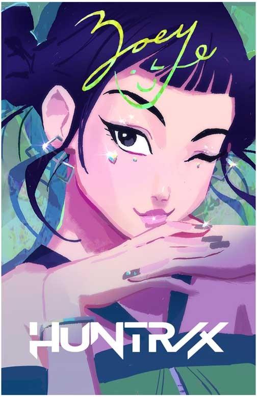 K-POP DEMON HUNTERS Zoey movie poster 11x17