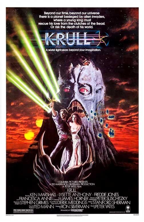 Ken Marshall KRULL Lysette Anthony Freddie Jones movie poster 11x17