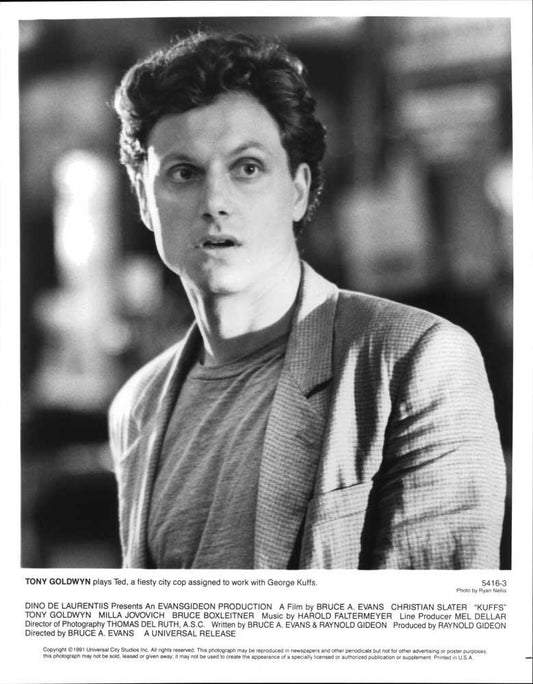 Tony Goldwyn KUFFS original 8x10 press photo 1991