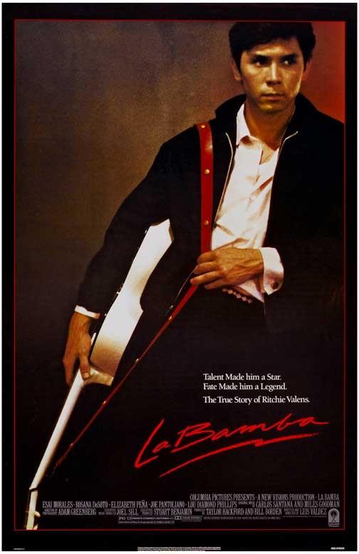 Lou Diamond Phillips LA BAMBA movie poster 11x17