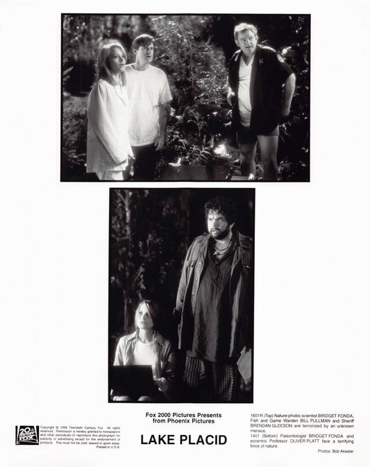 Bridget Fonda LAKE PLACID Bill Pullman original 8x10 press photos 1999