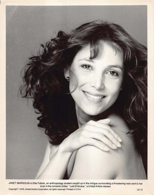 Janet Margolin LAST EMBRACE original press photo 1978