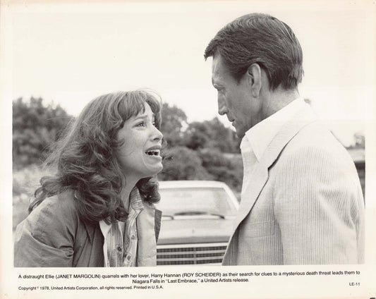 Janet Margolin LAST EMBRACE Roy Scheider original press photo 1978