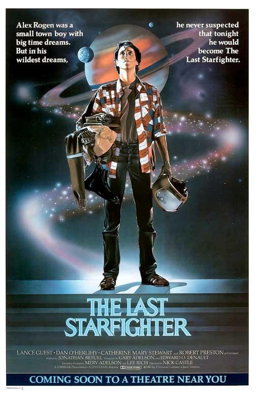Lance Guest THE LAST STARFIGHTER Catherine Mary Stewart movie poster 11x17