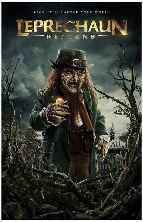 Warwick Davis LEPRECHAUN RETURNS advance movie poster 11x17