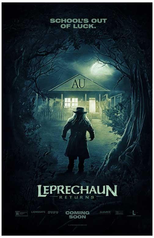 Warwick Davis LEPRECHAUN RETURNS advance 'A' movie poster 11x17
