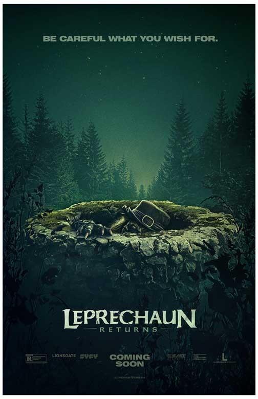 Warwick Davis LEPRECHAUN RETURNS advance 'B' movie poster 11x17