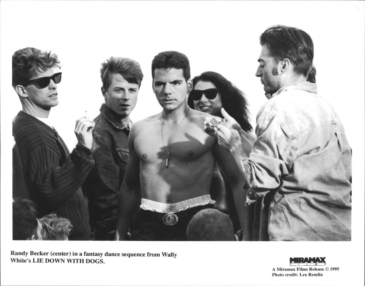 Randy Becker LIE DOWN WITH DOGS original 8x10 press photo 1995