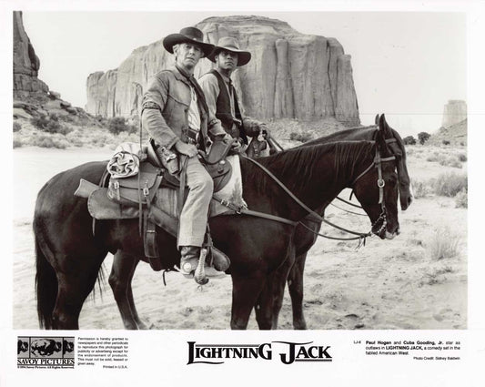 Cuba Gooding Jr LIGHTNING JACK Paul Hogan original 10x8 press photo 1994