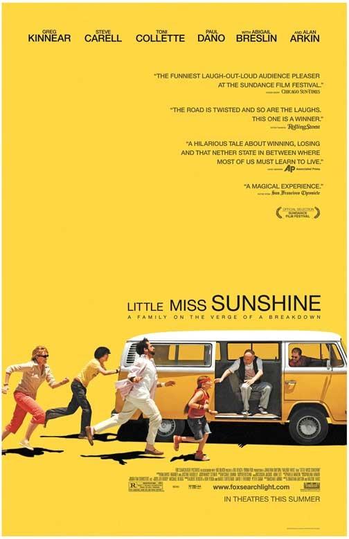 Greg Kinnear LITTLE MISS SUNSHINE Steve Carell Alan Arkin movie poster 11x17