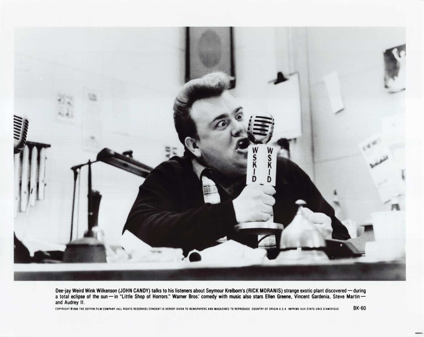 John Candy LITTLE SHOP OF HORRORS original 8x10 press photo 1986
