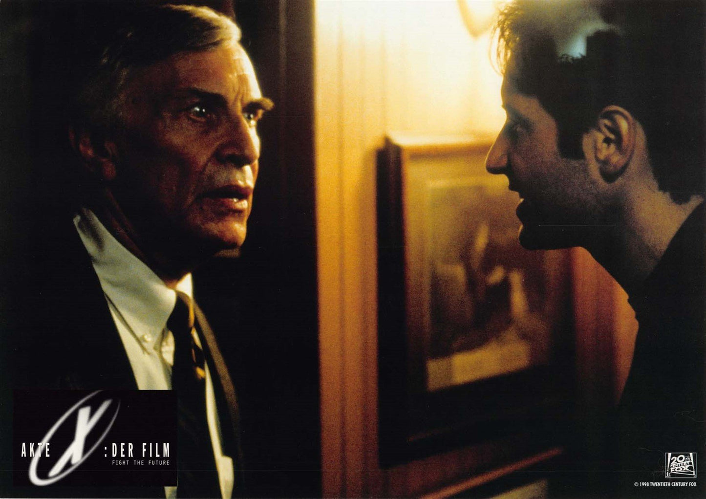 Gillian Anderson X-FILES FIGHT THE FUTURE David Duchovny German lobby cards