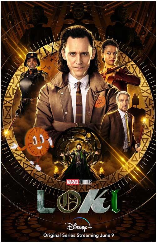 Tom Hiddleston LOKI cast poster 11x17