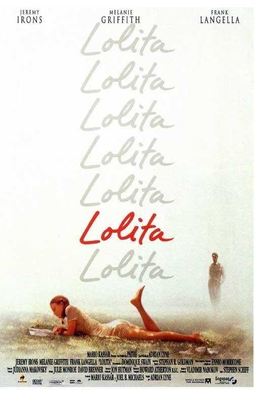 Jeremy Irons LOLITA Melanie Griffith 'A' Frank Langella movie poster 11x17
