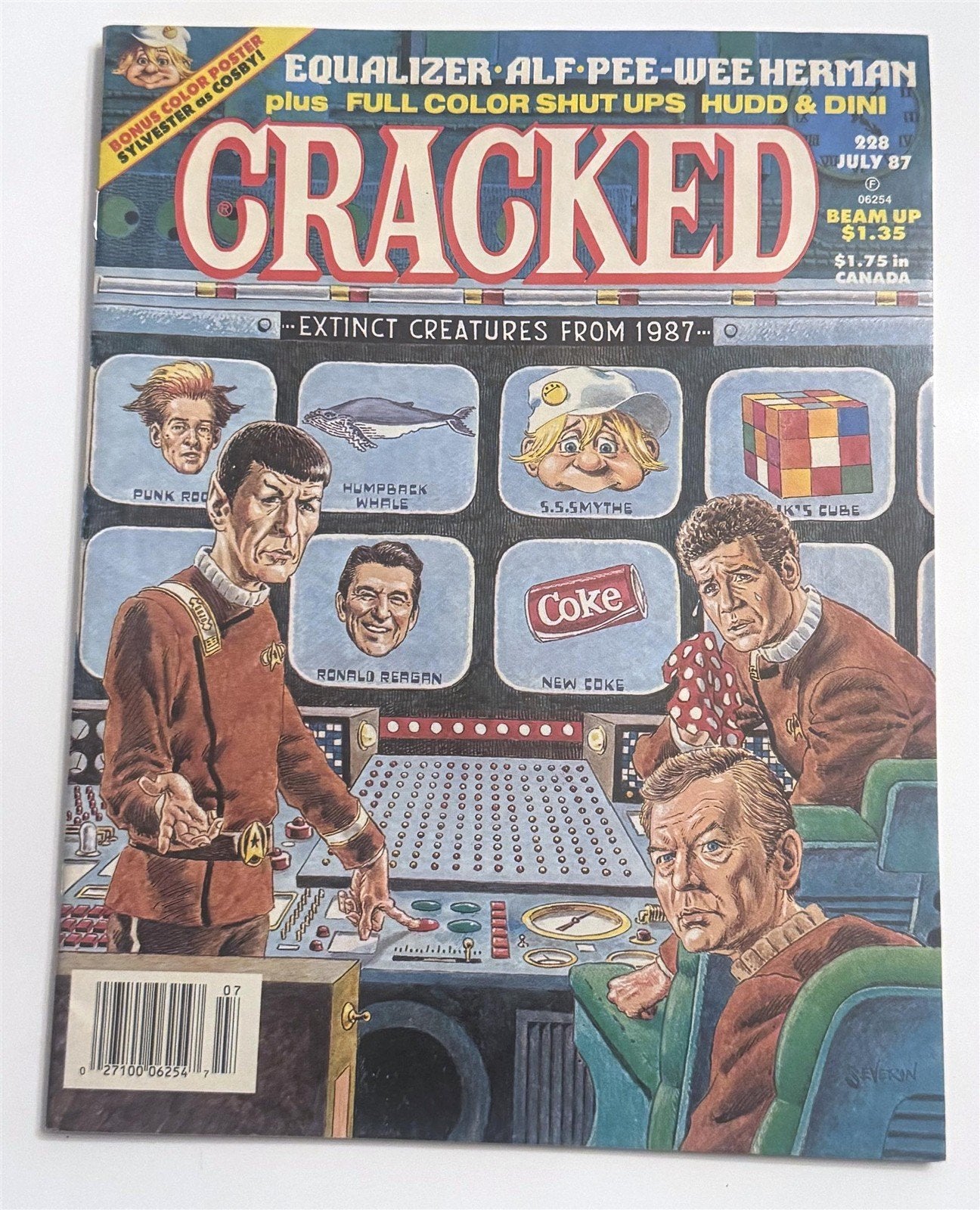 Star Trek CRACKED magazine Issue #228 July 1987