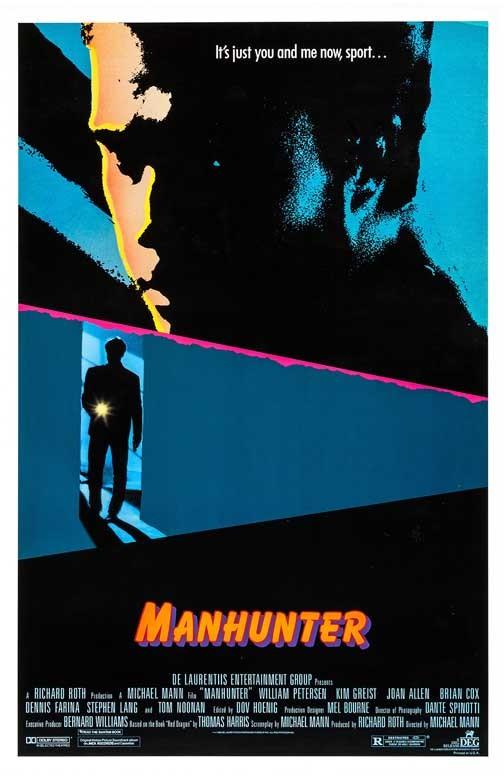 William Petersen MANHUNTER Kim Greist Joan Allen movie poster 11x17 Michael Mann