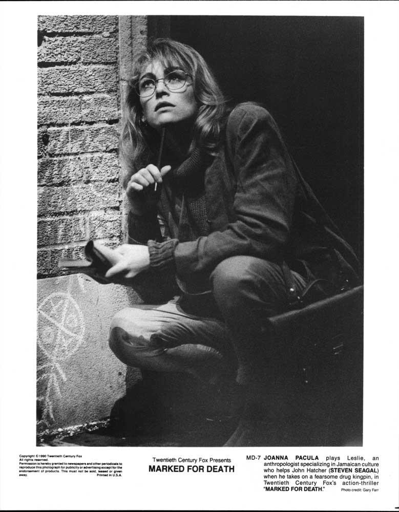 Joanna Pacula MARKED FOR DEATH original 8x10 press photo 1990