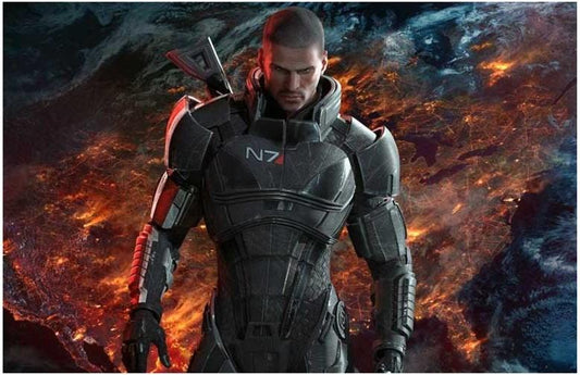 MASS EFFECT video game poster 17x11