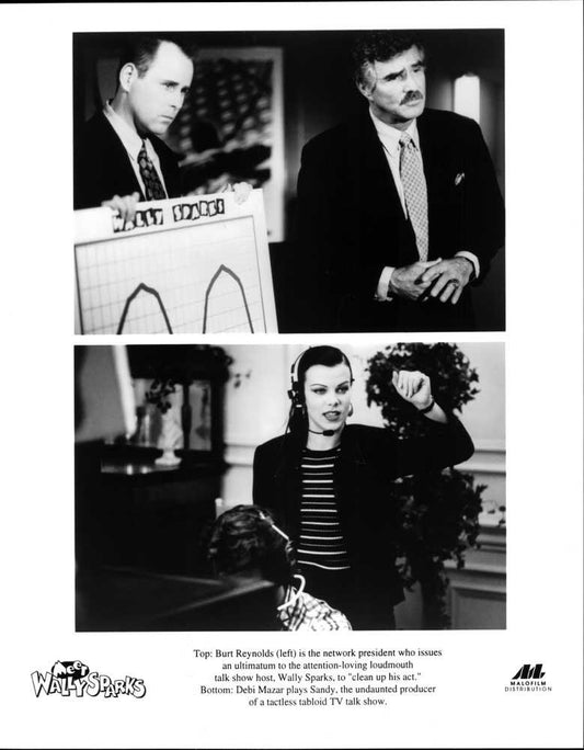 Debi Mazar MEET WALLY SPARKS Burt Reynolds original 8x10 press photo