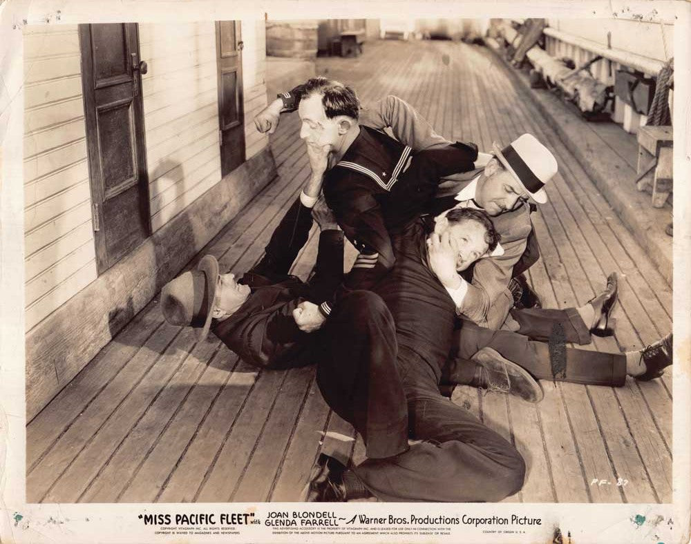 Joan Blondell MISS PACIFIC FLEET Glenda Farrell original 10x8 press photos 1935