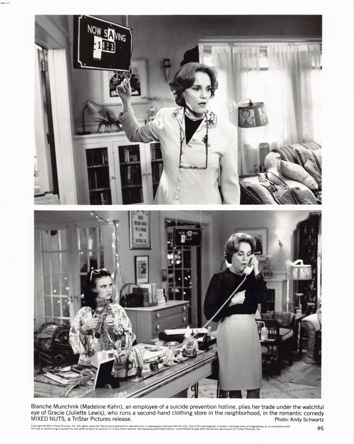Adam Sandler MIXED NUTS Liev Schreiber Rita Wilson original 8x10 press photos