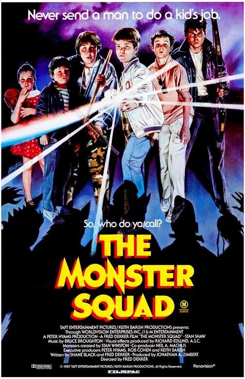 THE MONSTER SQUAD 'Style B' movie poster 11x17
