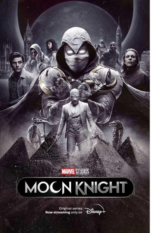 Oscar Isaac MOON KNIGHT cast poster 11x17 Marvel