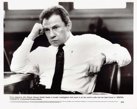 Harvey Keitel MORTAL THOUGHTS original 10x8 press photo 1991