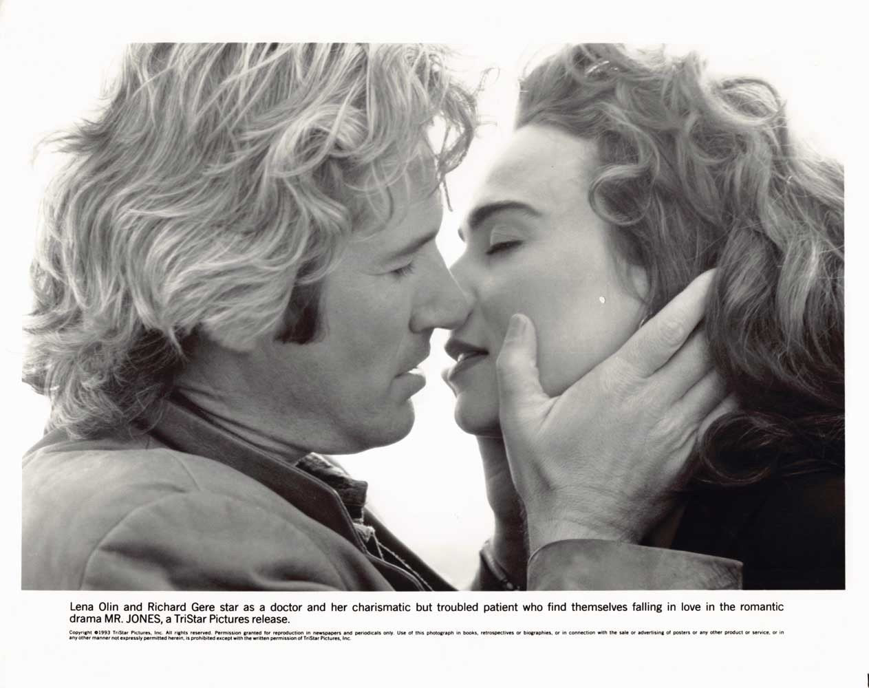 Lena Olin MR. JONES Richard Gere 1993 original 8x10 press photos