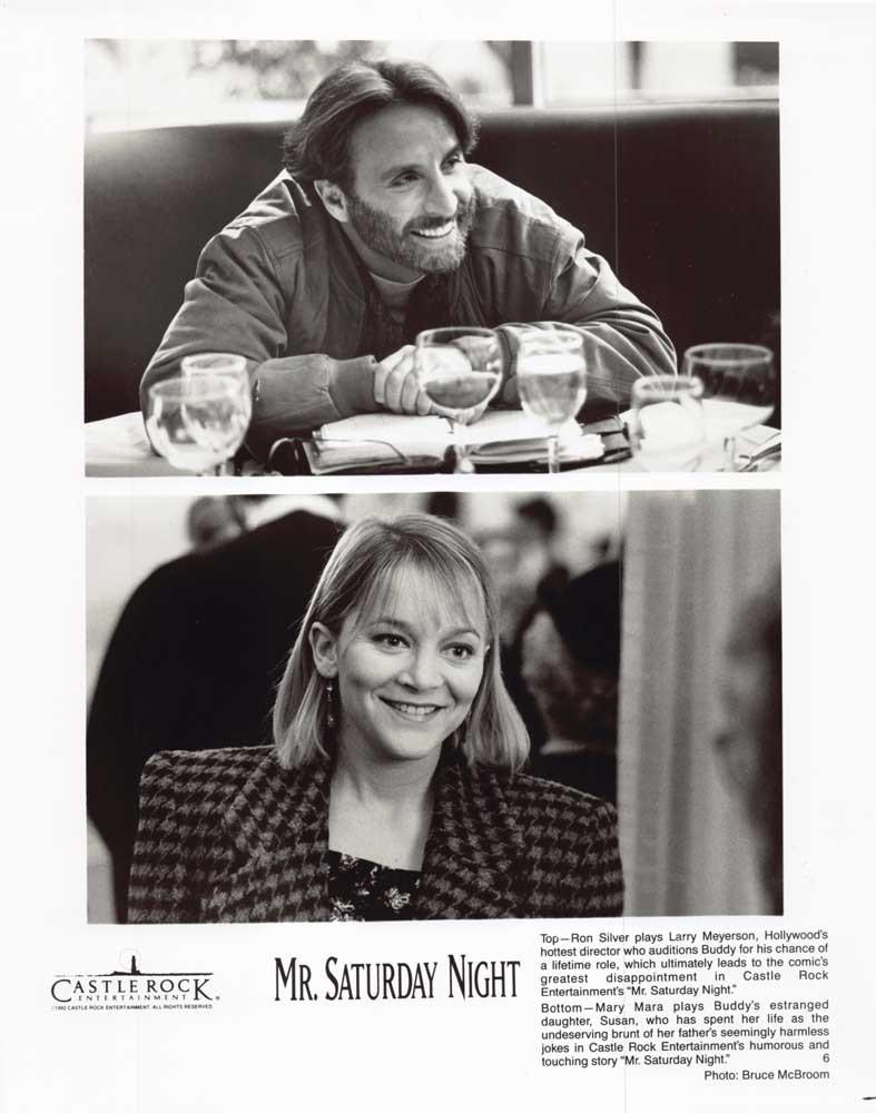 Ron Silver MR SATURDAY NIGHT Mary Mara original 8x10 press photo 1992