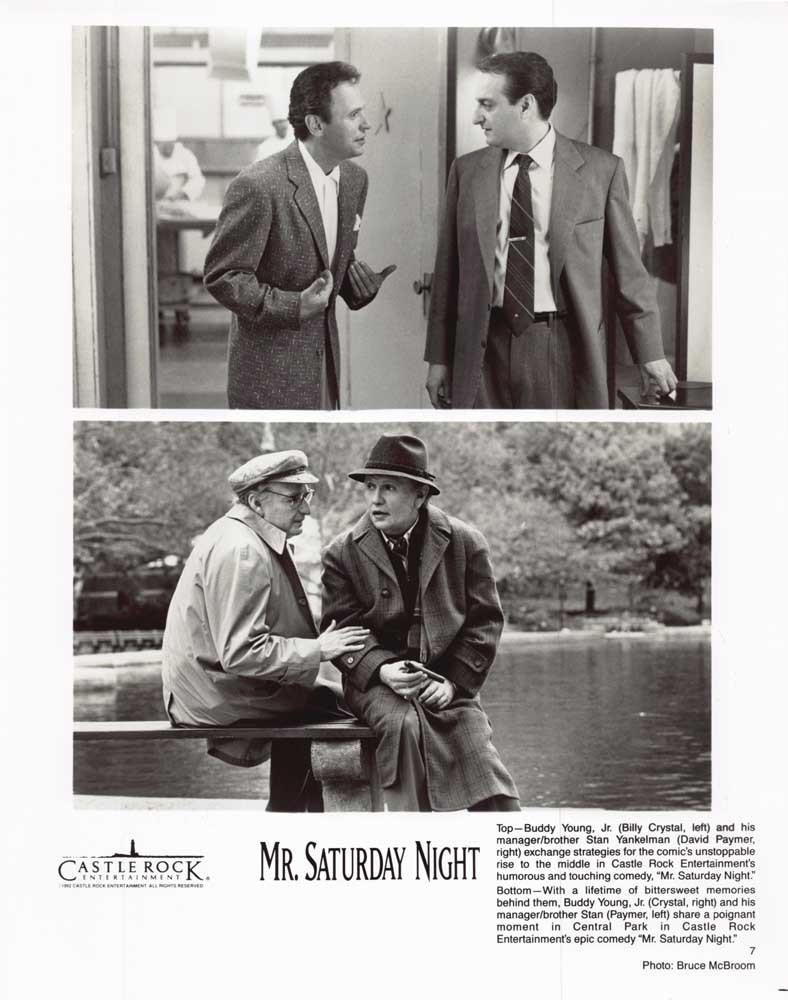 Billy Crystal MR SATURDAY NIGHT David Paymer original 8x10 press photo 1992