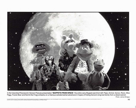 Miss Piggy MUPPETS FROM SPACE Kermit the Frog original 10x8 press photo 1999