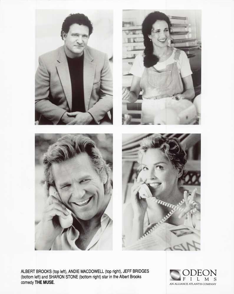 Sharon Stone THE MUSE Andie MacDowell Jeff Bridges original 8x10 press photo