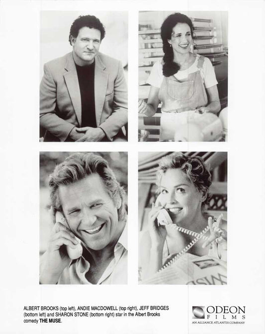 Sharon Stone THE MUSE Andie MacDowell Jeff Bridges original 8x10 press photo