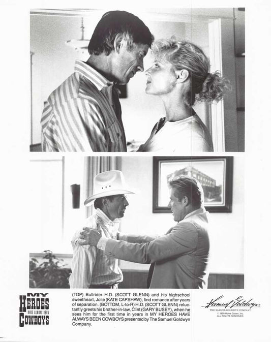 Scott Glenn MY HEROES HAVE ALWAYS BEEN COWBOYS Kate Capshaw original 8x10 photo