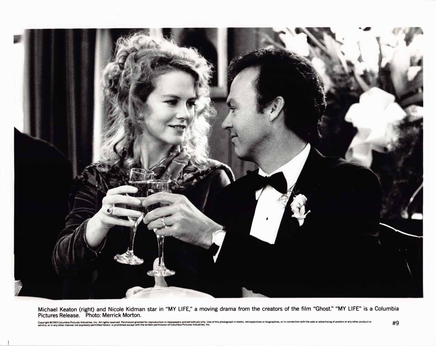 Nicole Kidman MY LIFE Michael Keaton original 8x10 press photo 1993