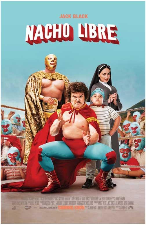 Jack Black NACHO LIBRE movie poster 11x17